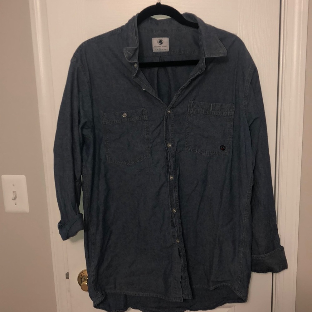 EUC Southern Proper chambray shirt sz L